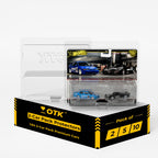 ONETHEKING 2-Car Pack Protector Cases for Hot Wheels