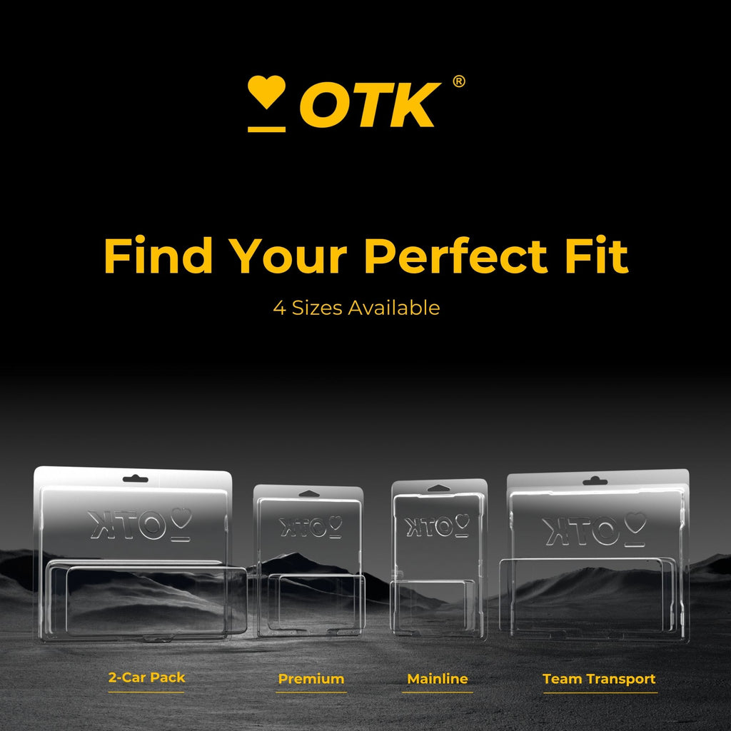 ONETHEKING 2-Car Pack Protector Cases for Hot Wheels
