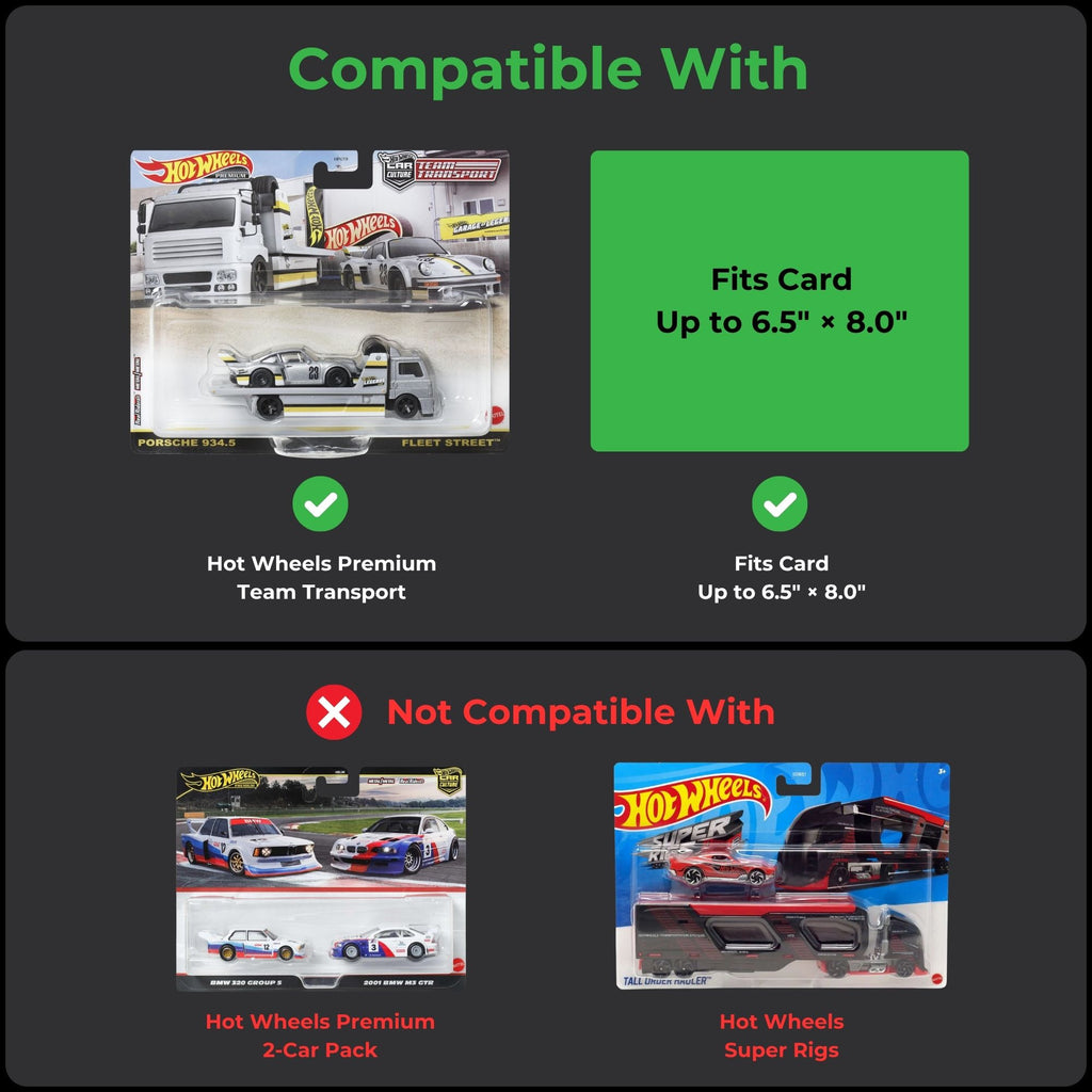 ONETHEKING Team Transport Protector Cases for Hot Wheels